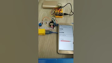 WebSocket Communication Between MCU and Mobil Phone #shorts