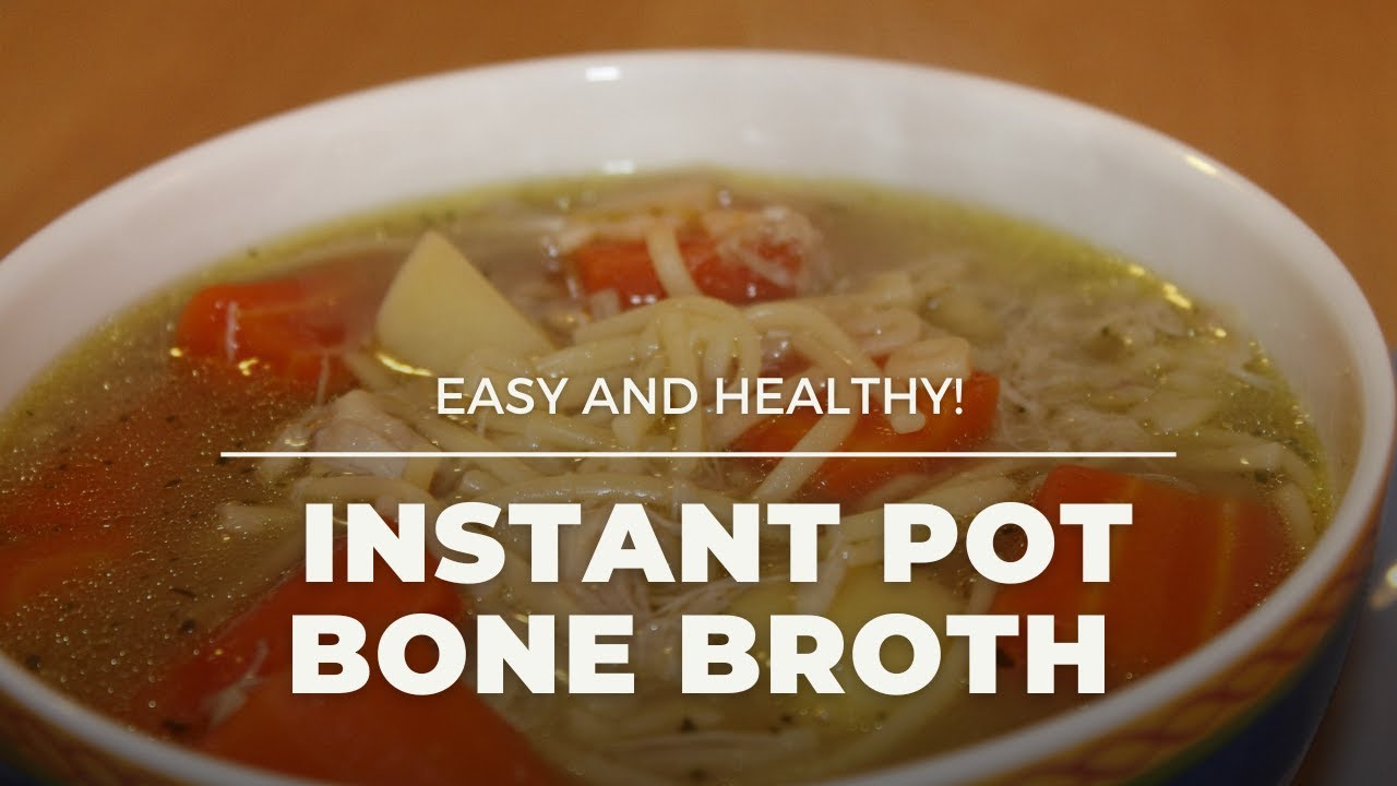 Bone Broth Recipe in instant pot   Fast bone broth!   #shorts