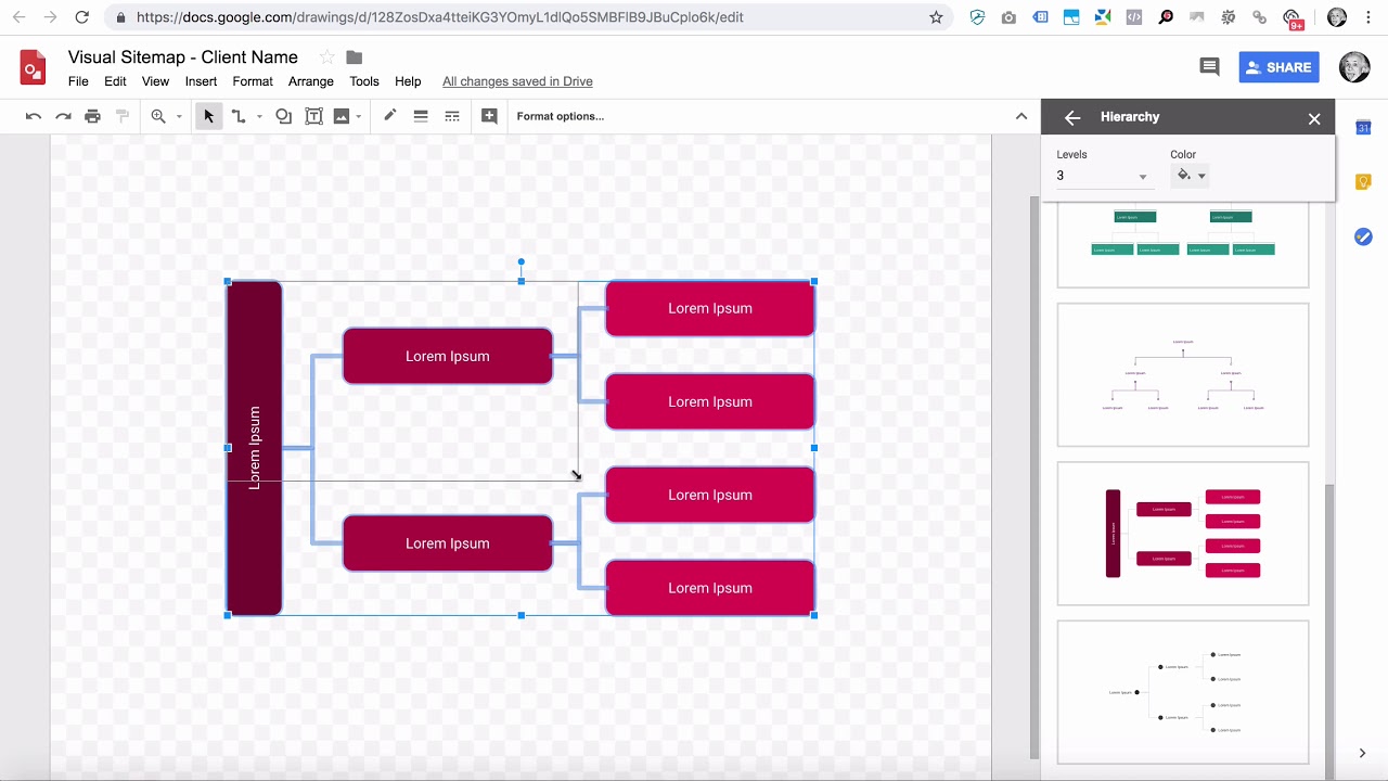 Process Flow Chart Template Google Docs