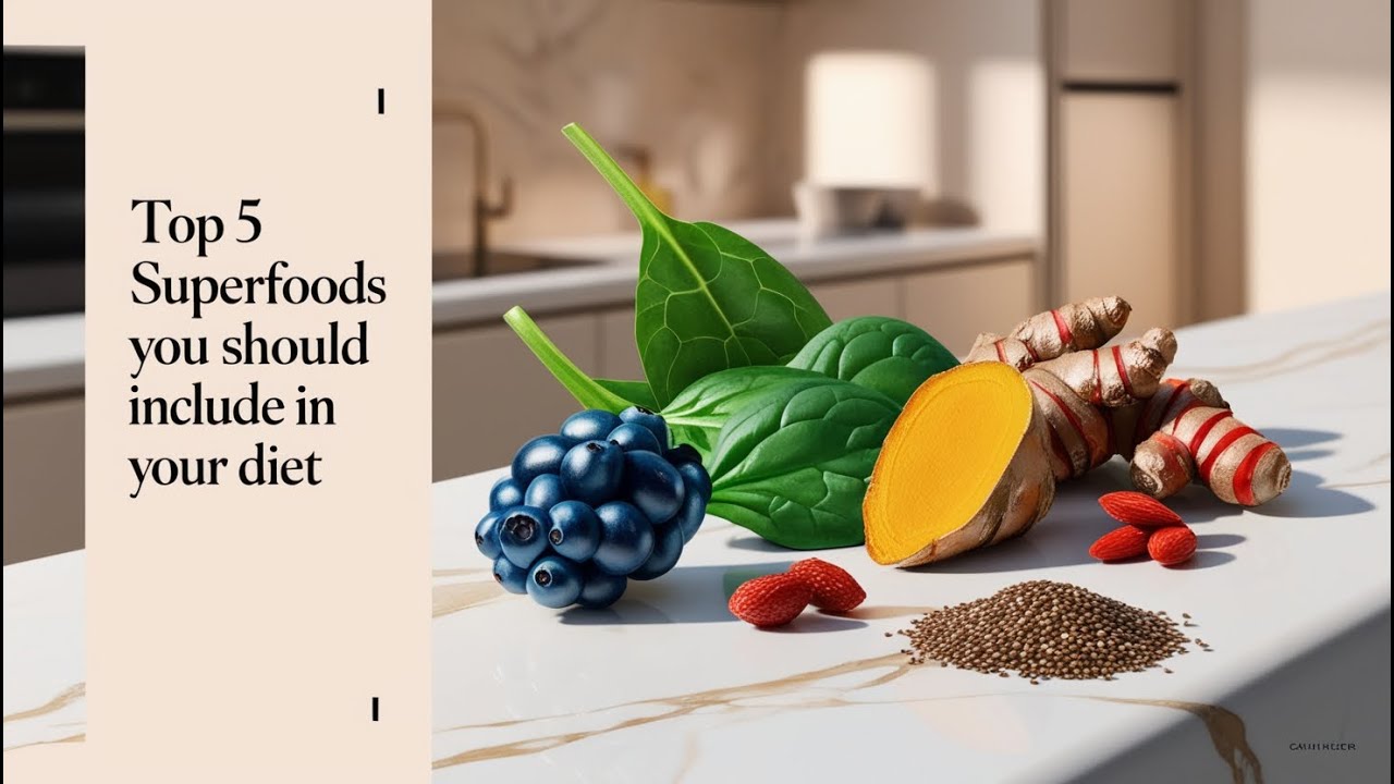 Top 5 Superfoods You Should Include in Your Diet - YouTube