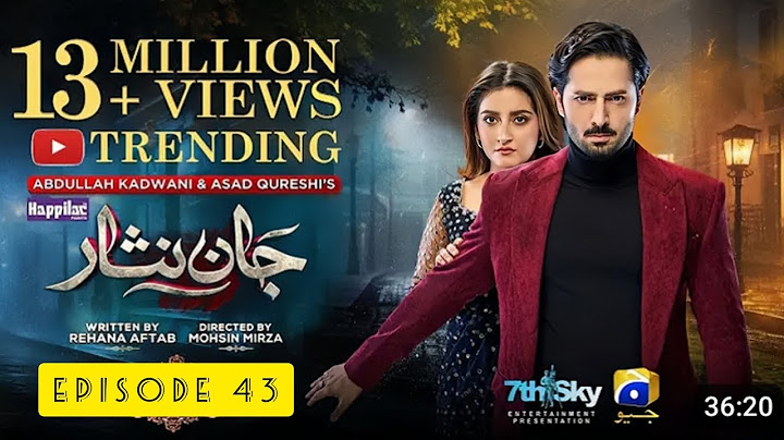 Jaan Nisar Episode 40 - [Eng Sub] - Digitally Presented by Happilac Paints- 10 August 2024