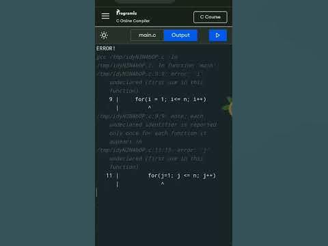 Pattern no. 10 || C language #programming #clanguage #ccode #coading # ...