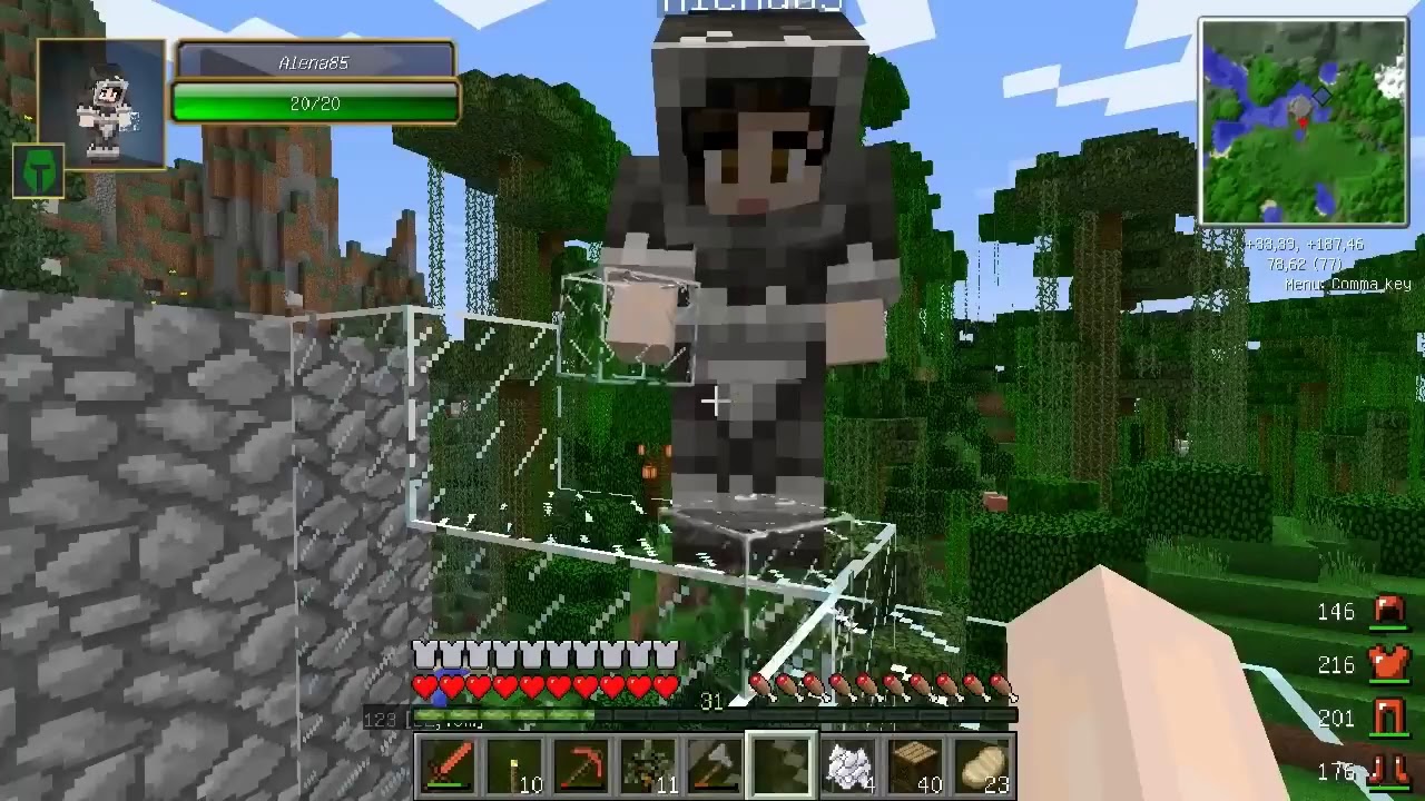 Minecraft - Адам и Ева - 18 - Сборка ЖАРА