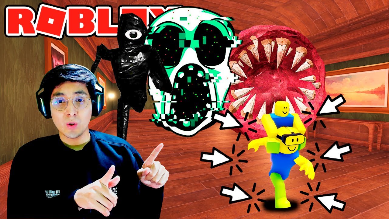 CARRERAS CONTRA LAS CABEZAS FLOTANTES DE DOORS 👁️ | Doors Race Clicker | JehxTp