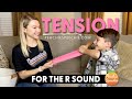 Tongue TENSION for the R Sound by Peachie Speechie