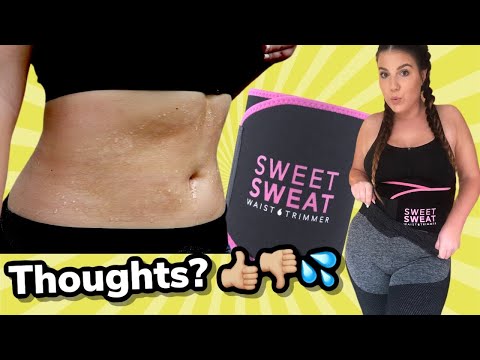 SWEET SWEAT Honest Review & Results! 💦 (Waist Trimmer Sweat Belt) 