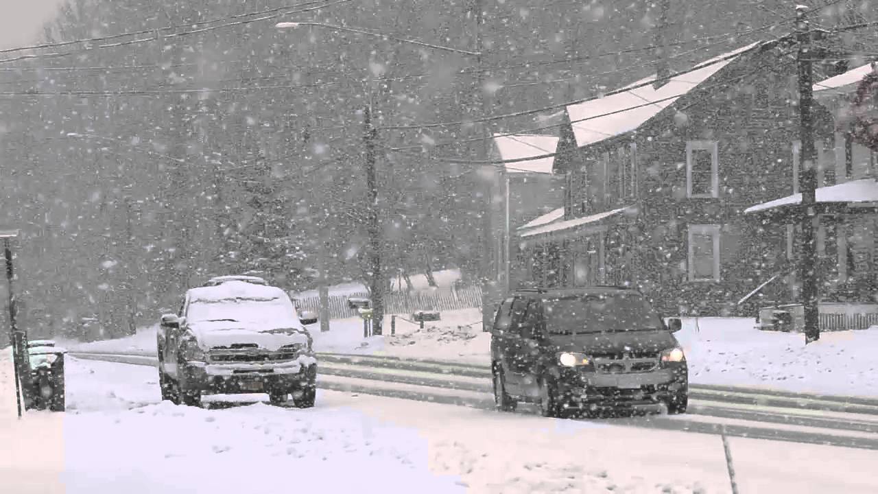 Lake Effect Snow, Parish NY YouTube