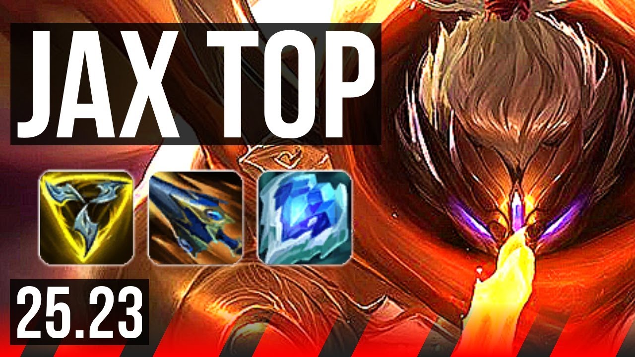 JAX vs TRUNDLE (TOP) | 10/2/4, Legendary | KR Master | 25.23