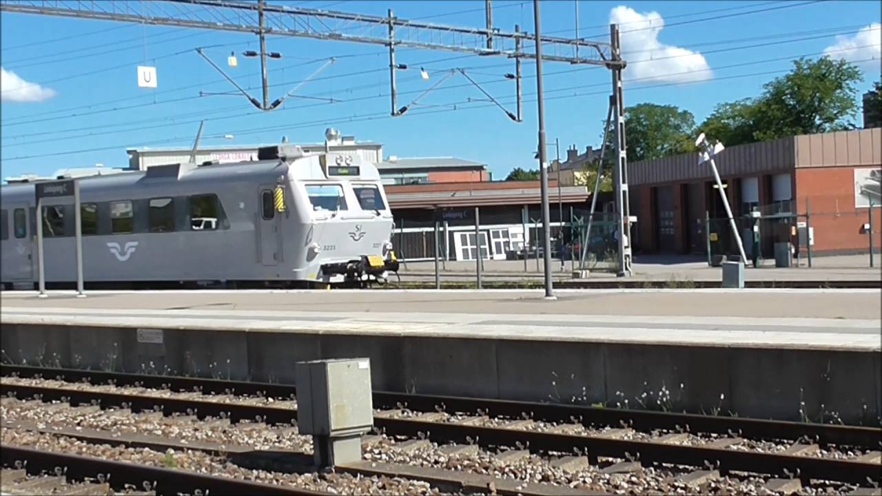 Tåg Linköping C 2016.06.13-14 - YouTube