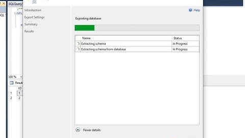 export and import database in SQL Server