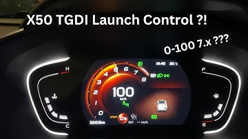 PROTON X50 TGDI LAUNCH CONTROL 0-160km/h