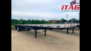 2021 Utility 53x102 Flatbed Trailer For Sale ITAG Equipment HEVC