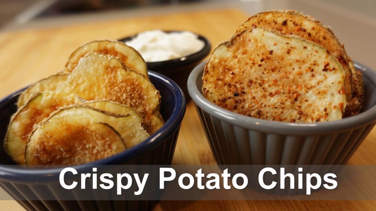 Never Buy BAGGED chips again! Make DELICIOUS Fat Free Potato Chips In