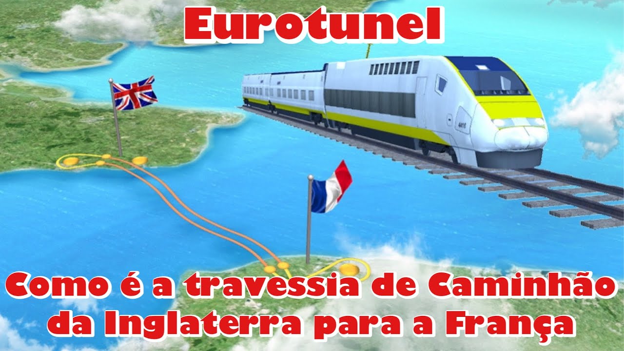 Eurotunel - Como é a travessia Inglaterra/França de camião - YouTube