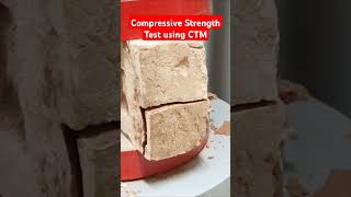 Compressive Strength Test using Concrete Compression Testing Machine (CTM)