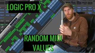 Random Velocity Logic X - How to Randomise Midi levels in Logic X