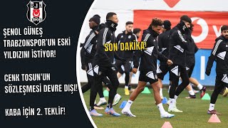 Şenol Güneş Trabzonspor’un eski yıldızını istiyor! Cenk Tosun'un sözleşmesi devre dışı! Beşiktaş