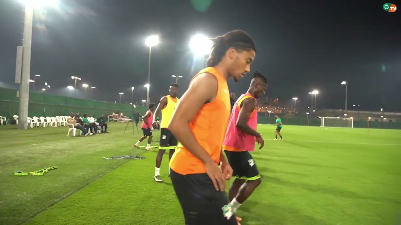 Arabie Saoudite 🇸🇦 Vs Côte d’Ivoire 🇨🇮            séance d’entraînement des Éléphants