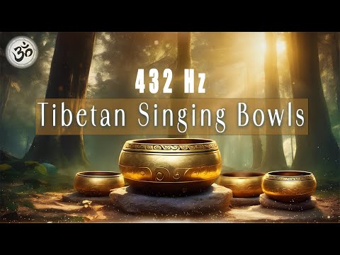 432 Hz Tibetan Singing Bowls For Deep Meditation Healing Body Mind And Spirit Healing Frequency
