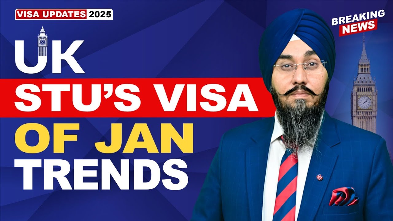 UK 🇬🇧 STU’s VISA OF JAN TRENDS | STUDY VISA UPDATES 2025 | USA CANADA ...
