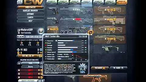 Contract Wars Recopilation M4a1 Custom.