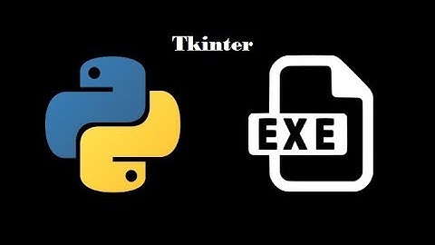 Python Tutorial: Convert tkinter to .EXE using Py2exe