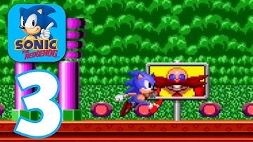 Sonic The Hedgehog Classic - Gameplay Walkthrough Part 3 - Spring Yard (iOS, Android)