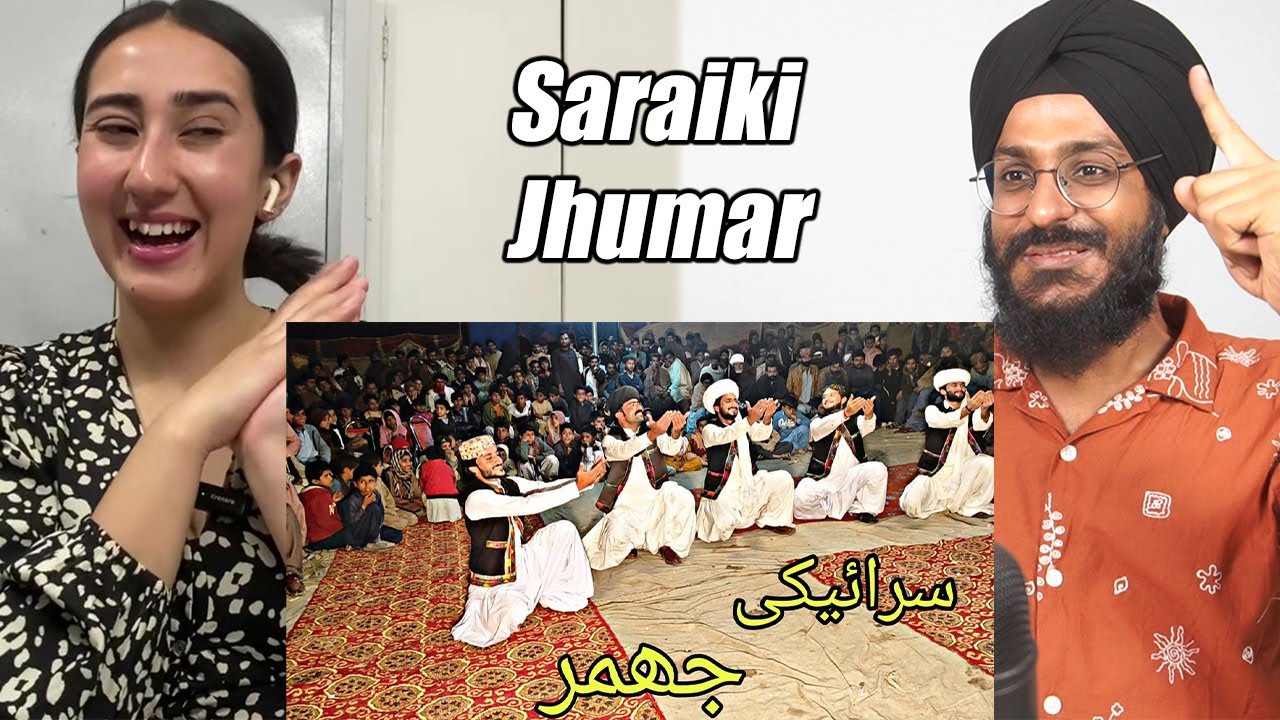 Indian Reaction to Saraiki Jhumar Dance♥️ | Raula Pao