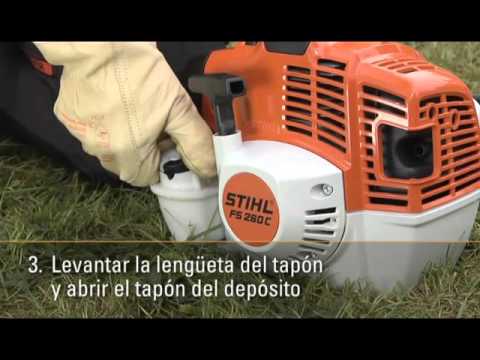 Vídeo: Quin combustible utilitza un franctirador Stihl?