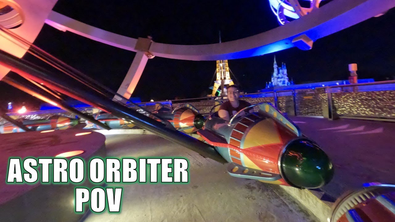Astro Orbiter POV, Magic Kingdom Rocket Ride | Non-Copyright - YouTube