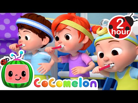 Brush It! | CoComelon Sing Along Songs for Kids | Moonbug Kids Karaoke Time