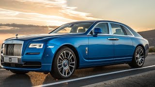 2025 Rolls-Royce Ghost Series II – Королевская роскошь в синем цвете | Элегантность, мощь и сов