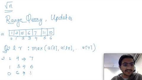 Square root decomposition Tutorial with example (Codathon 2020 Day 7)