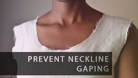 Pattern Drafting Tutorial – Prevent Neckline Gaping with Contouring • Elewa