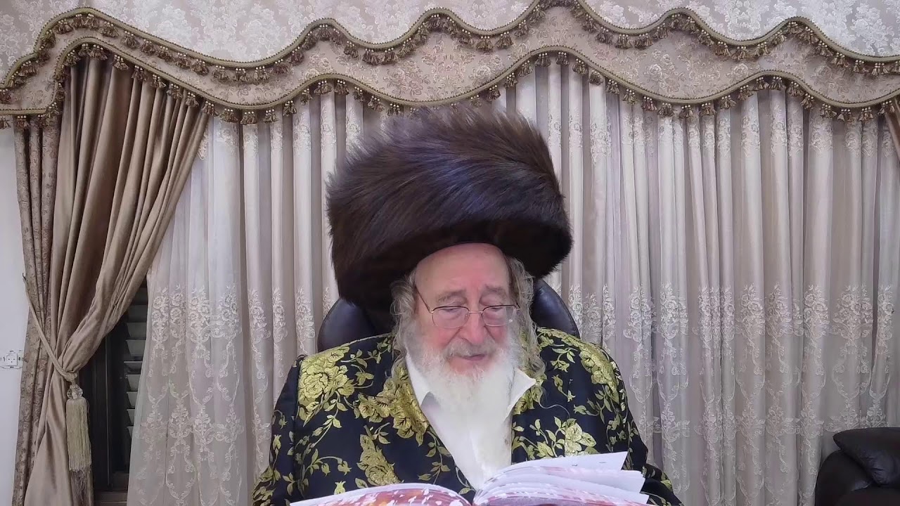 שיעור פרי הארץ פרשת תרומה מאדמו"ר מספינקא שליט"א