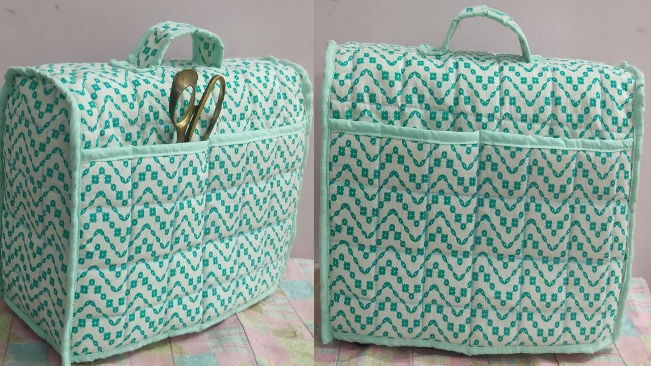 stitching machine cover😲 DIY  Sewing Machine Cover Making at Home 