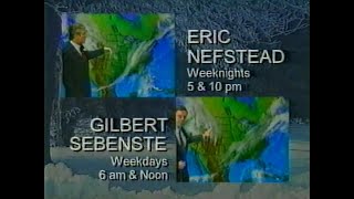 WREX Ch 13 Rockford, ILL December 1995 30 sec Weather Promo & news bumper ID