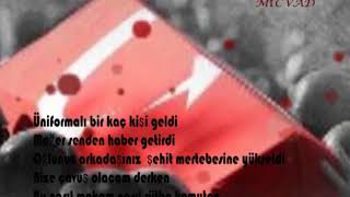 ŞİİR - MİCVAD - ASKERİM (ŞEHİDE MEKTUP)