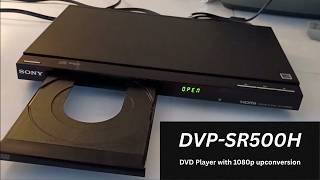 Sony DVP-SR500H DVD Player with 1080p upconversion | Quick demo playing CD screenshot 1