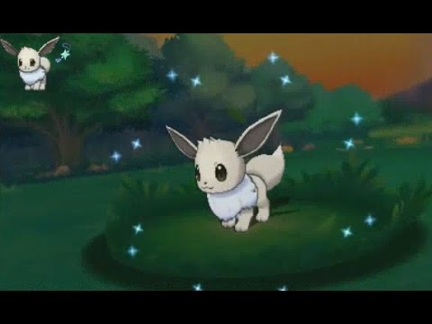 3ds ポケモン Oras Shiny Eevee 色違い イーブイ 色違 伊布 Youtube