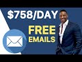 (NO SELLING) Earn $758/Day From FREE Emails | Passive Income | Make Money Online