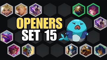 How to play Openers in Set 15