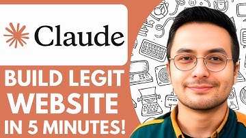 How to Build a LEGIT Website Using Claude AI (Takes Less Than 5 Minutes!) - 2025 (Very Easy)