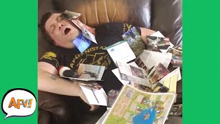 Falling Asleep on the FAIL?! 😂 | Funny Dad Fails | AFV 2021