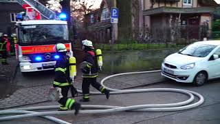 Dachstuhlbrand auf Kinderheim