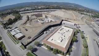Apple Campus 2  April 2015 Update in 4k