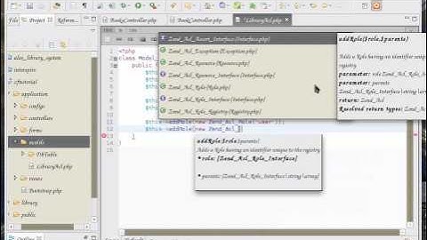 Zend Framework 1.8 tutorial 5 zend_acl with zend_auth and controller plugin part 1