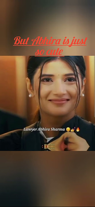 #yrkkh #Abhira ka Attitude and smile #Abhira cute pic #song chikni chameli #vairalshort videos