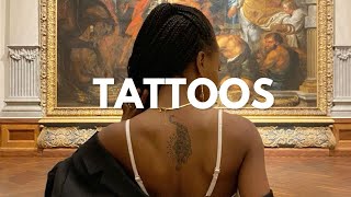 TATTOO TOUR | the ink on my skin and their meanings, pain, pricing