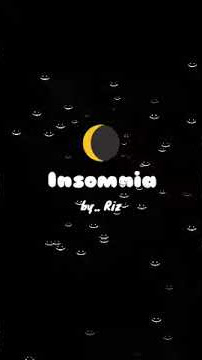 STATUS WHATSAPP 30 detik Insomnia | Story keren cocok buat status | Kurang Tidur